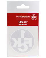 1. FC Kaiserslautern Sticker  - rund 5,7 cm