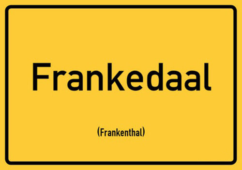 Frankenthal - Frankedaal Aufkleber