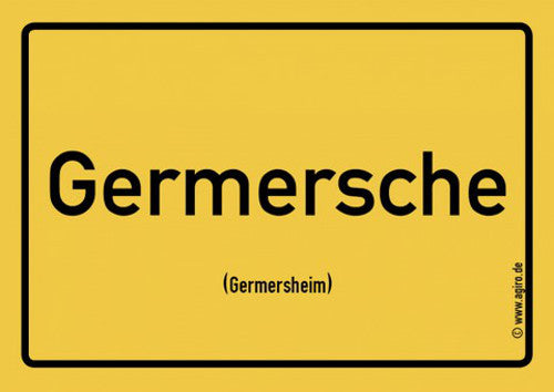 Germersheim - Germersche Aufkleber