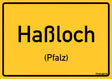 Haßloch - Pfalz Ortsschild Magnet