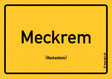 Meckenheim - Meckrem Aufkleber