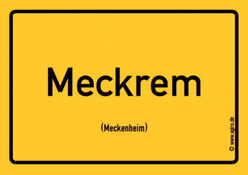 Meckenheim - Meckrem Aufkleber