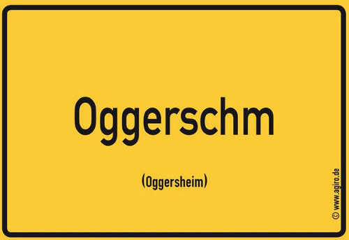 Oggersheim - Oggerschm Aufkleber