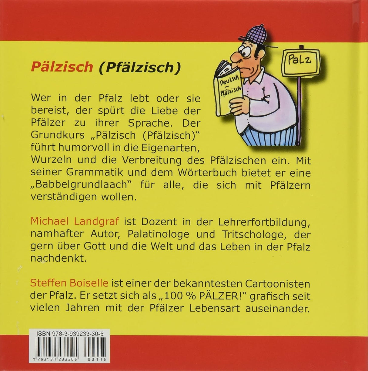 Pälzisch (Pfälzisch) - Einführung für Einheimische und Fremde, Rückseite