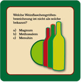 Wein Quiz - 66 Fragen rund um den Rebensaft, Spielkarte